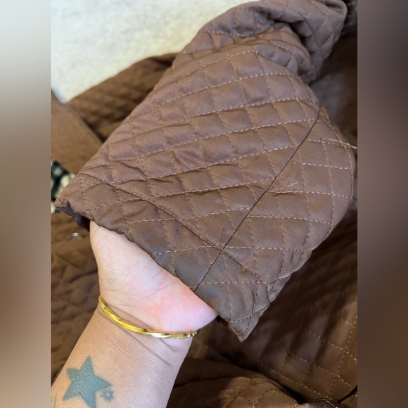 BURBERRY LONDON quilted Parka Jacket Trench Coat Size: M | US 8 - Picture 16 of 16